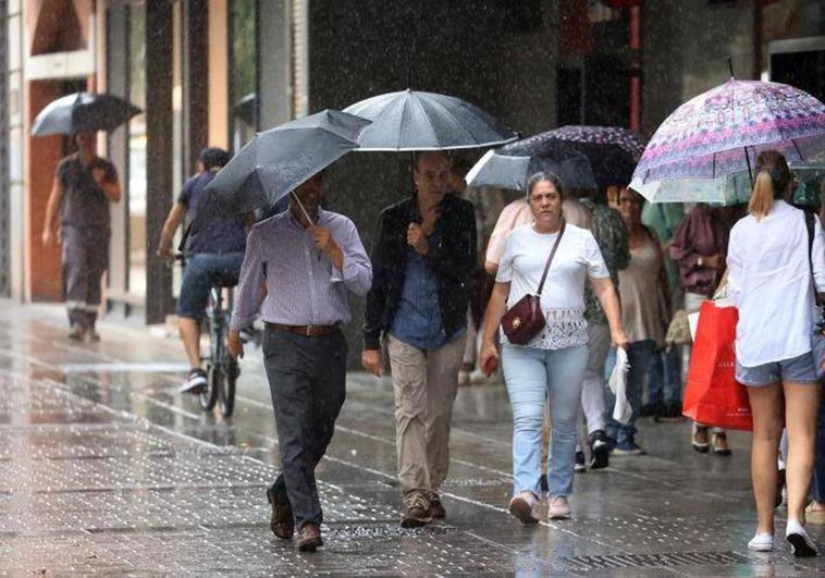 A change in the weather on the way in Andalucía with lower temperatures and the chance of rain