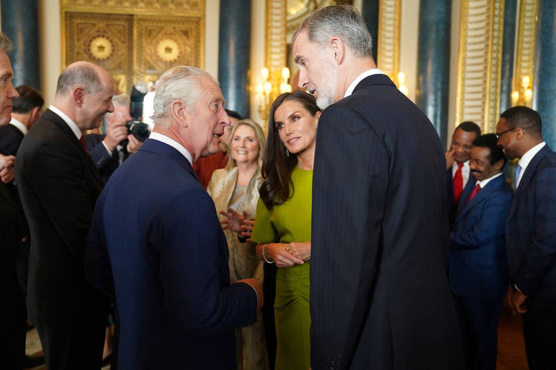 Spanish royals at Charles's coronation