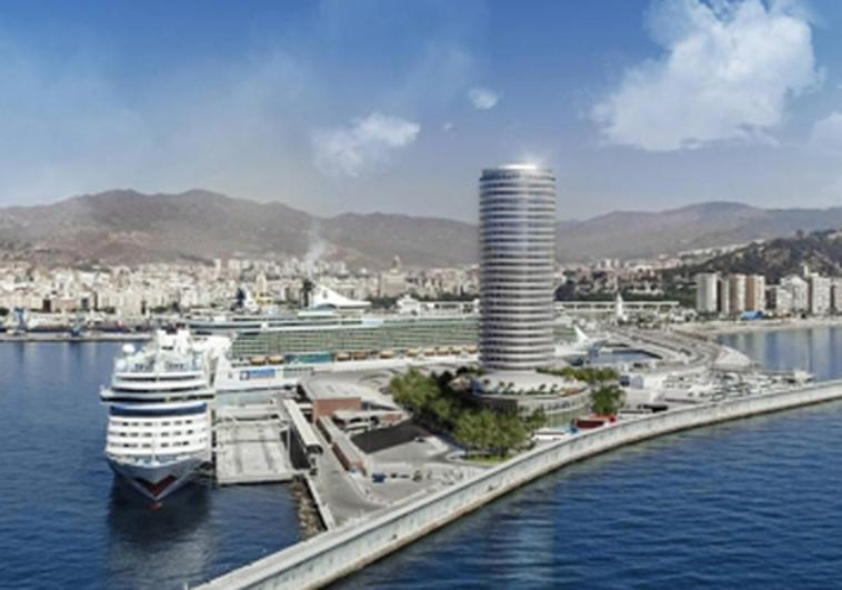 Junta declares no environmental issues with planned hotel tower at Malaga Port