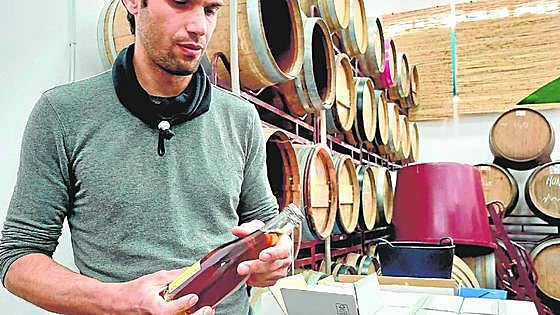 Samuel Párraga, a connoisseur of natural wines in Malaga