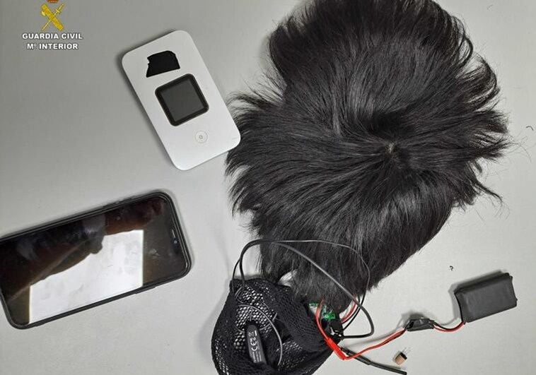 Man caught cheating on Spanish driving test with a camera and earpiece hidden under wig