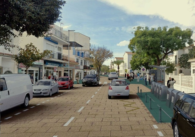 Torremolinos mayor outlines her proposal for renovation of El Calvario area