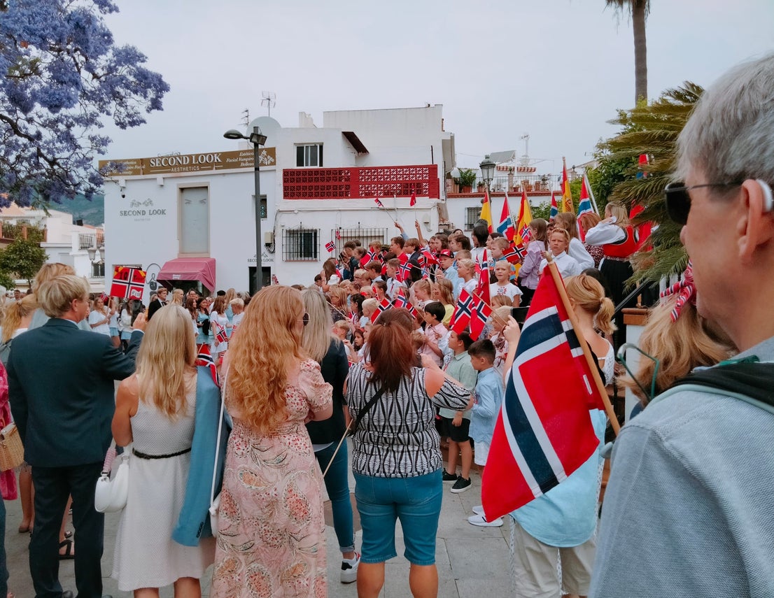Norway's Constitution Day marked on Costa del Sol, in pictures