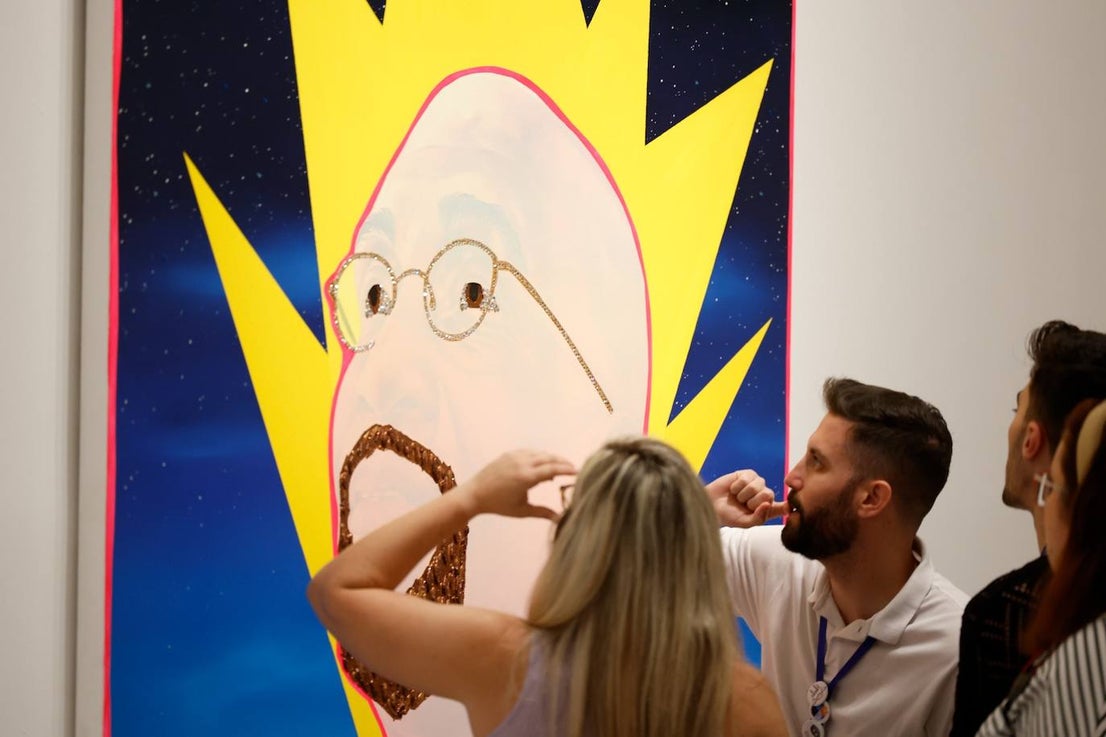 Devam Shimoyama at CAC Malaga