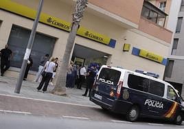 Postal vote queues at a post office in Melilla last week.