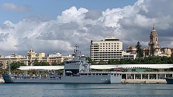 Spanish Navy minesweeper will open its decks to the public in Malaga port this weekend