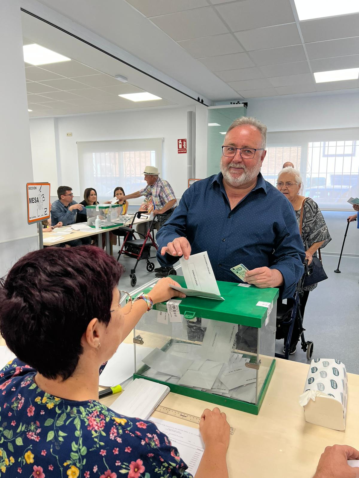 Candidates among voters on the Costa del Sol