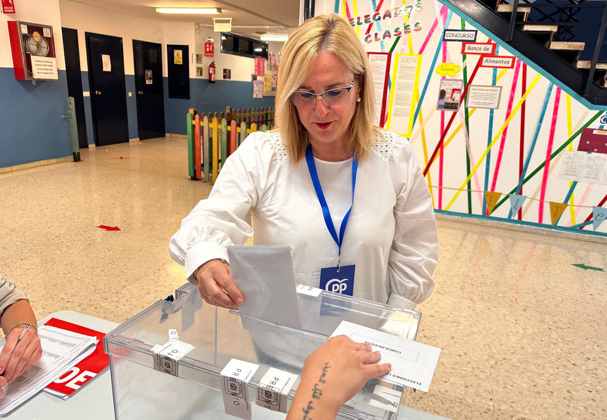 Candidates among voters on the Costa del Sol