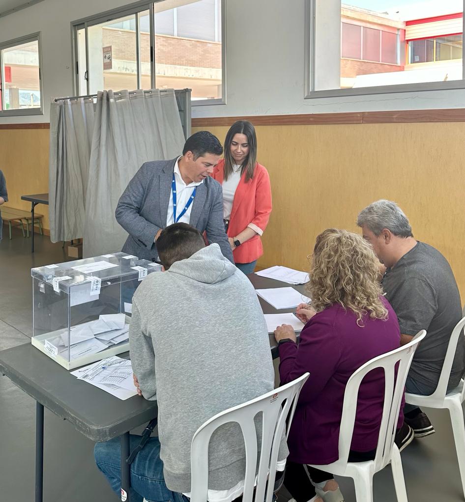 Candidates among voters on the Costa del Sol