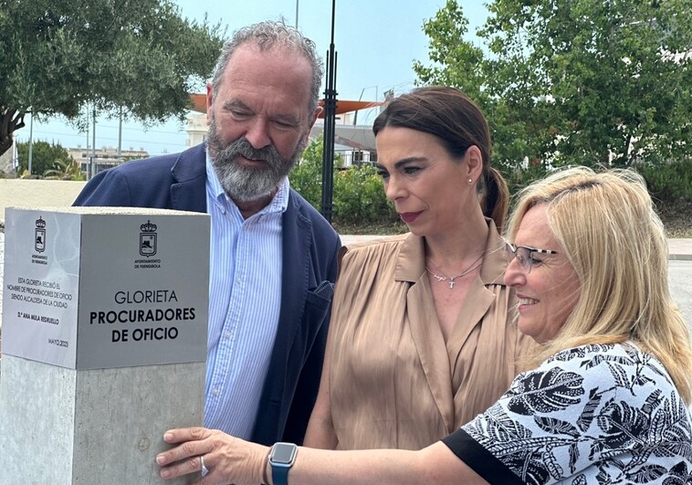 Fuengirola dedicates roundabout to legal professionals