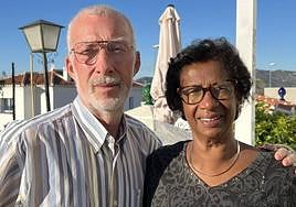 Nick and Linda Miller in Nerja.