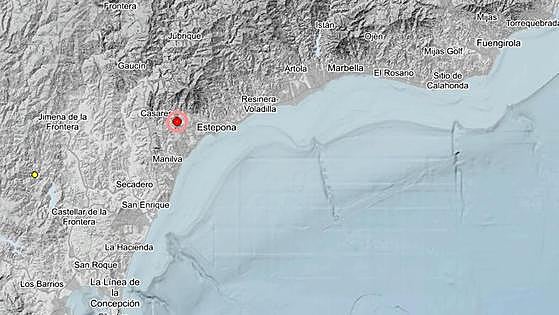 Magnitude 3.0 earthquake registered in Casares on the Costa del Sol