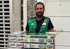 ONCE salesman Francisco Esteve.