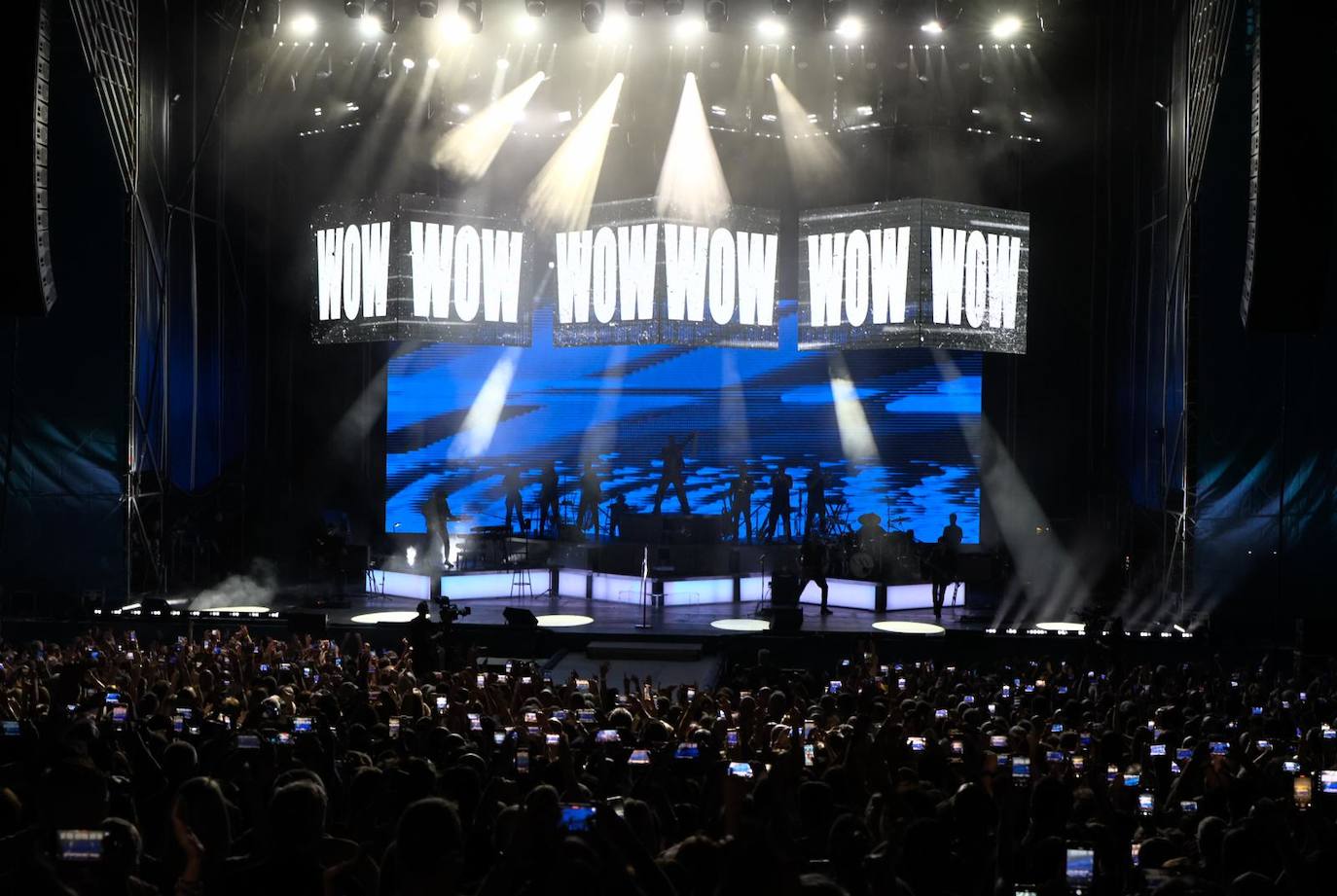 In pictures: Robbie Williams crowned 'king' at Marenostrum Fuengirola