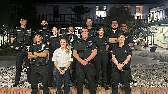 German police officer joins the beat on the Rock