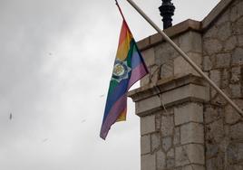 Pride flag flying at GDP HQ.