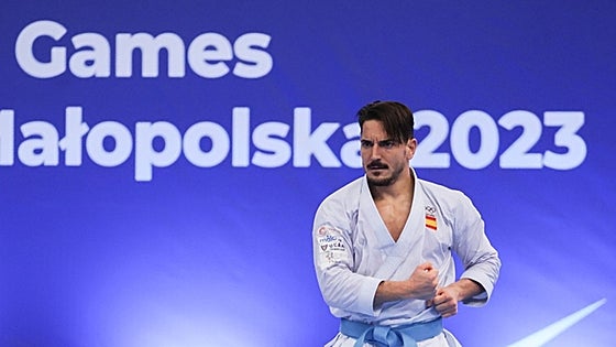 Damián Quintero, European Games champion for the third time