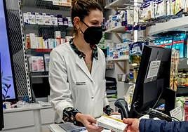 Face masks have been required to be worn at chemist shops in the country since the start of the coronavirus pandemic. File image.