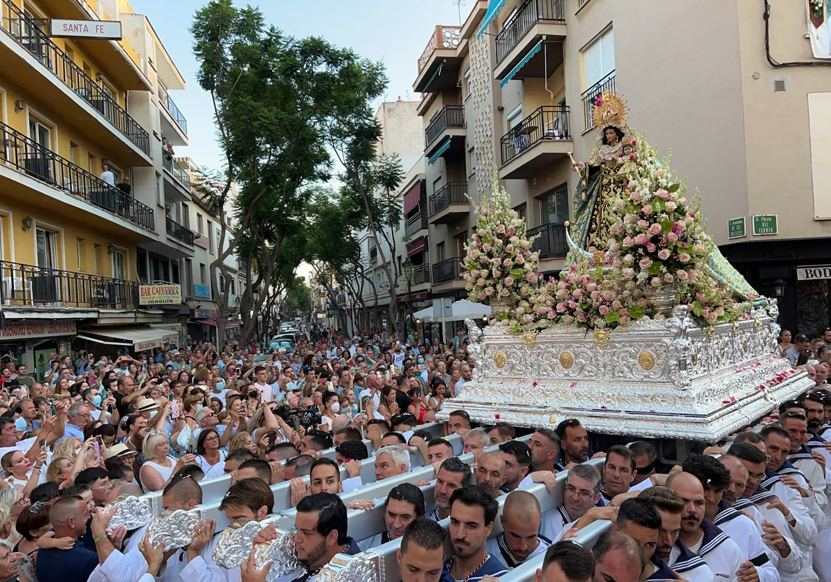 Virgen del Carmen in Fuengirola&#039;s Los Boliches district declared unique festival of tourist interest