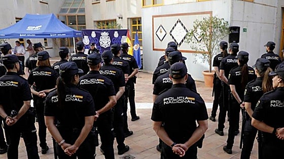 Record number of National Police and Guardia Civil officers on the books in Andalucía