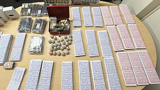 Knock on the door, number four: watch as police raid illegal bingo hall on the Costa del Sol