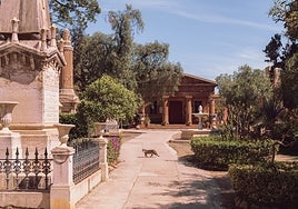 The English Cemetery in Malaga.