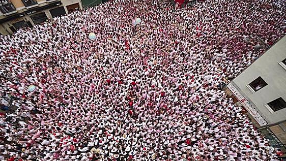 In pictures: Pamplona's world-famous San Fermín festival kicks off