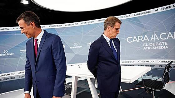 Feijóo wins Spain's general election TV debate against prime minister Sánchez