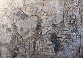 The graffiti was found by Almuñécar residents.