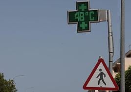 Main road of Estación de Cártama, at 4.30pm yesterday.