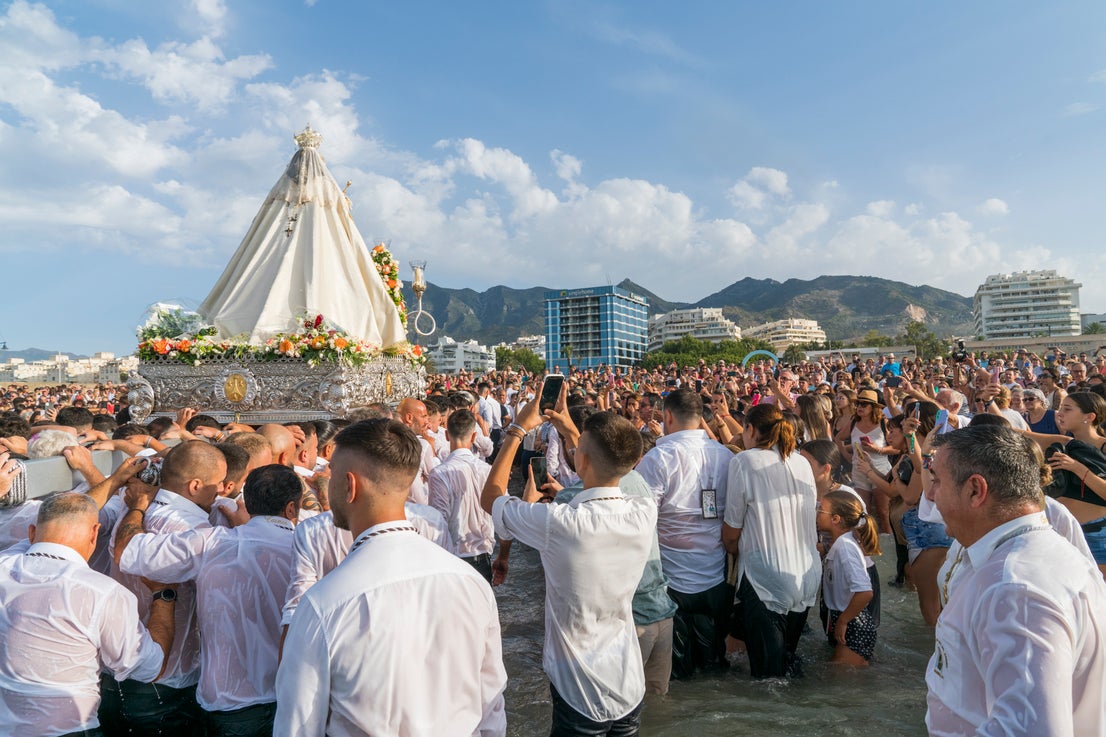 The Costa del Sol celebrates the patron saint of seafarers, in pictures