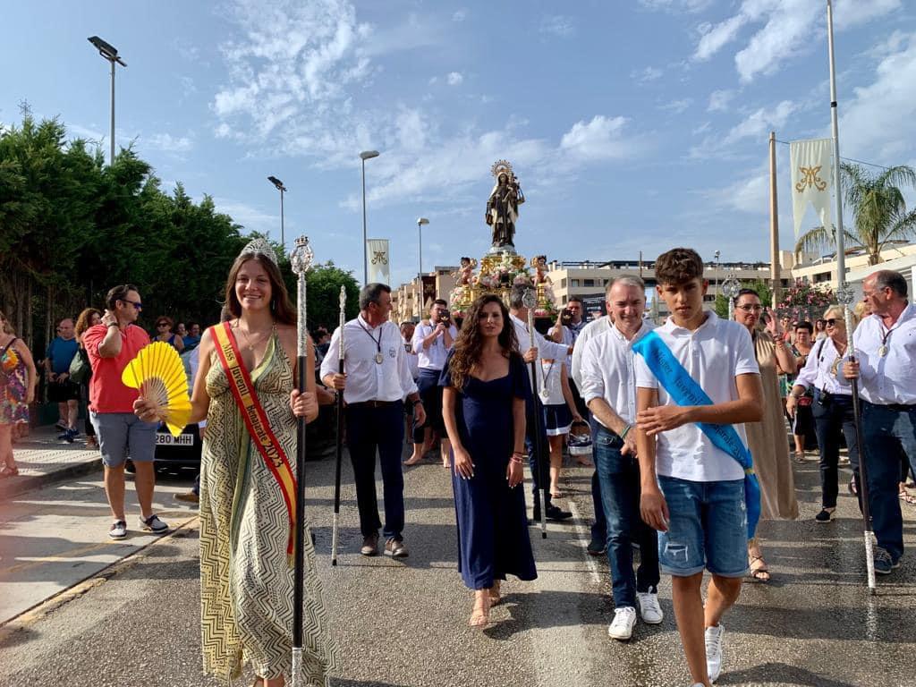 The Costa del Sol celebrates the patron saint of seafarers, in pictures
