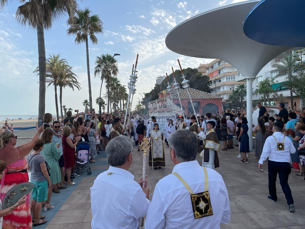 The Costa del Sol celebrates the patron saint of seafarers, in pictures