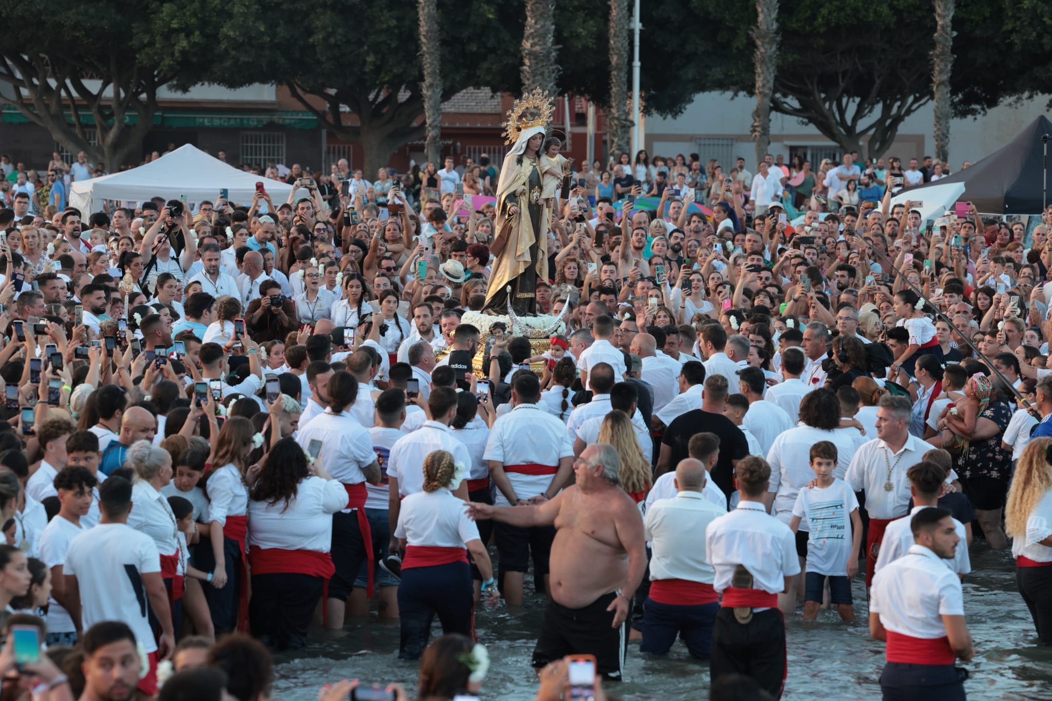 The Costa del Sol celebrates the patron saint of seafarers, in pictures