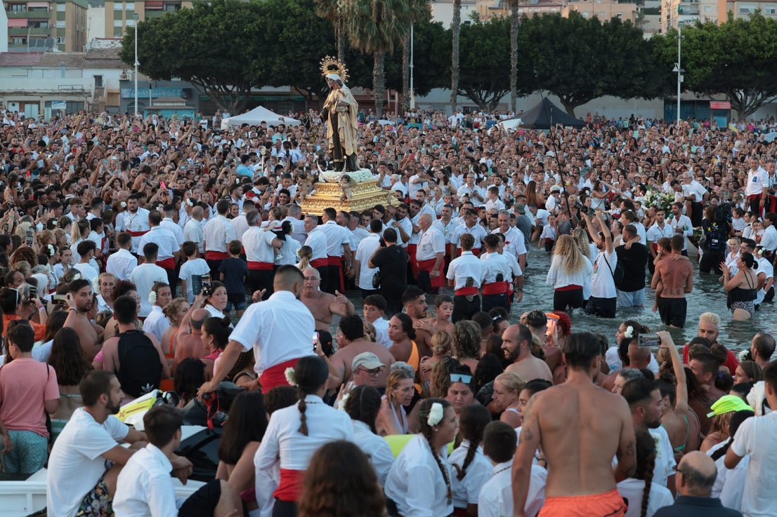 The Costa del Sol celebrates the patron saint of seafarers, in pictures