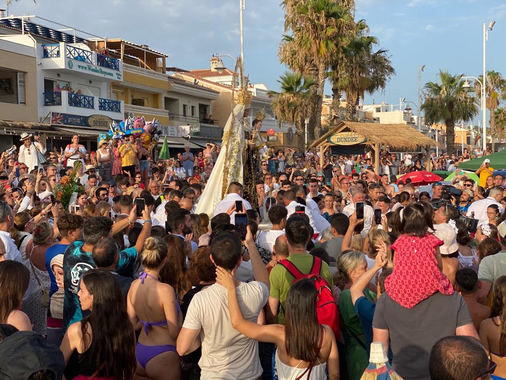 The Costa del Sol celebrates the patron saint of seafarers, in pictures