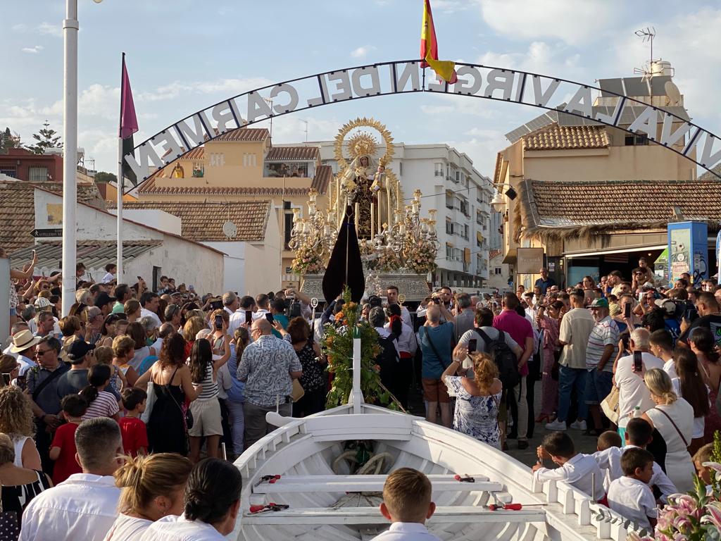The Costa del Sol celebrates the patron saint of seafarers, in pictures