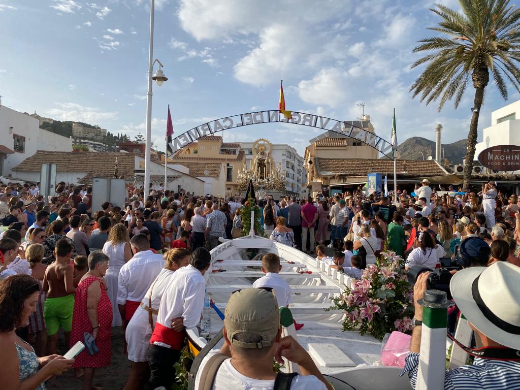 The Costa del Sol celebrates the patron saint of seafarers, in pictures