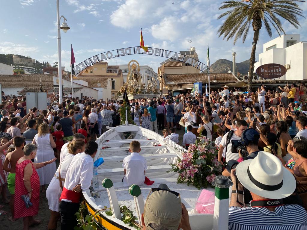 The Costa del Sol celebrates the patron saint of seafarers, in pictures