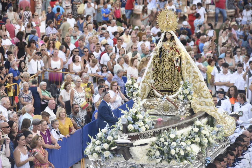 The Costa del Sol celebrates the patron saint of seafarers, in pictures
