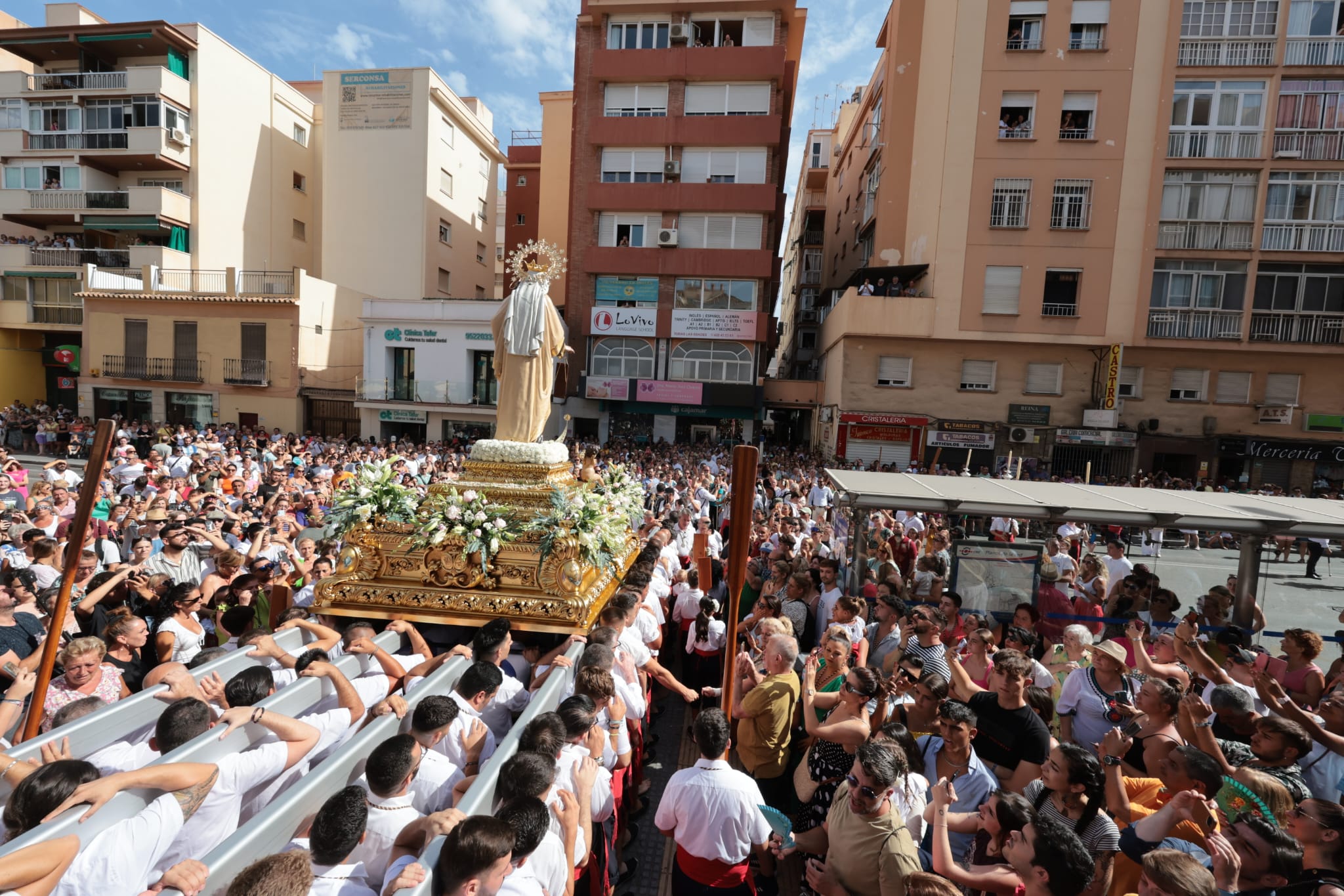 The Costa del Sol celebrates the patron saint of seafarers, in pictures