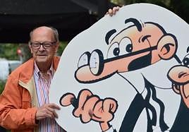 Cartoonist Francisco Ibáñez.