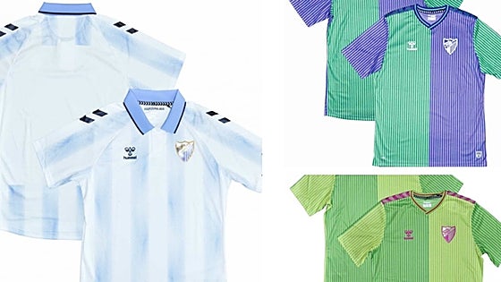 Malaga CF fans get a sneak peek of next season's kits