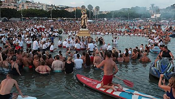 The Costa del Sol celebrates the patron saint of seafarers, in pictures