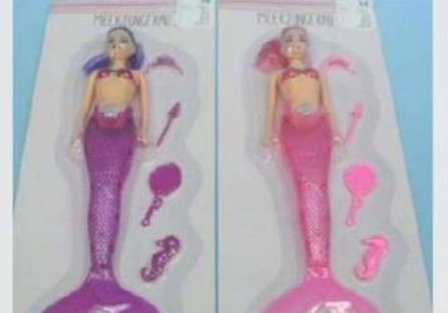 The mermaid dolls.