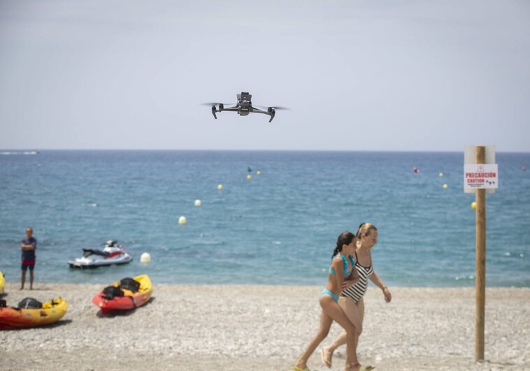 Costa Tropical introduces drone to control ‘nuisance’ jet skis