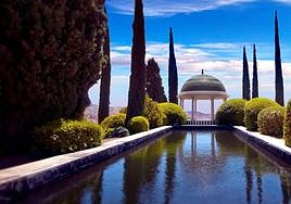 The historic viewpoint of La Concepción is one of the most photographed places in Malaga.