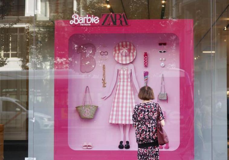 Spanish giant Zara joins other fashion brands cashing in on the Barbie craze