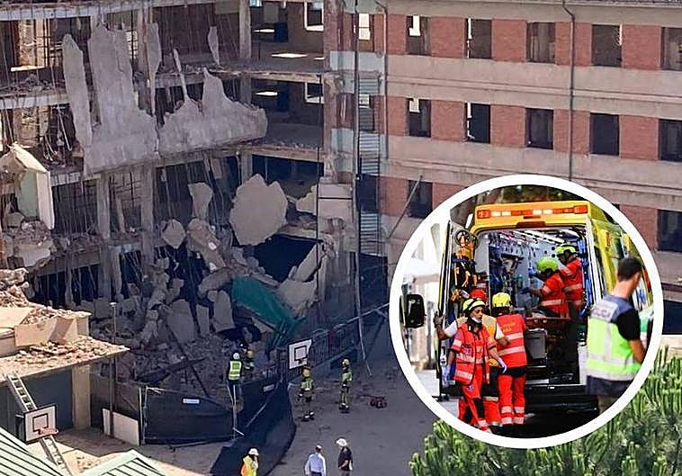 The scene of the incident this Tuesday morning, 25 July.