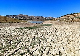 La Viñuela reservoir is at a critical 8.8 per cent capacity.